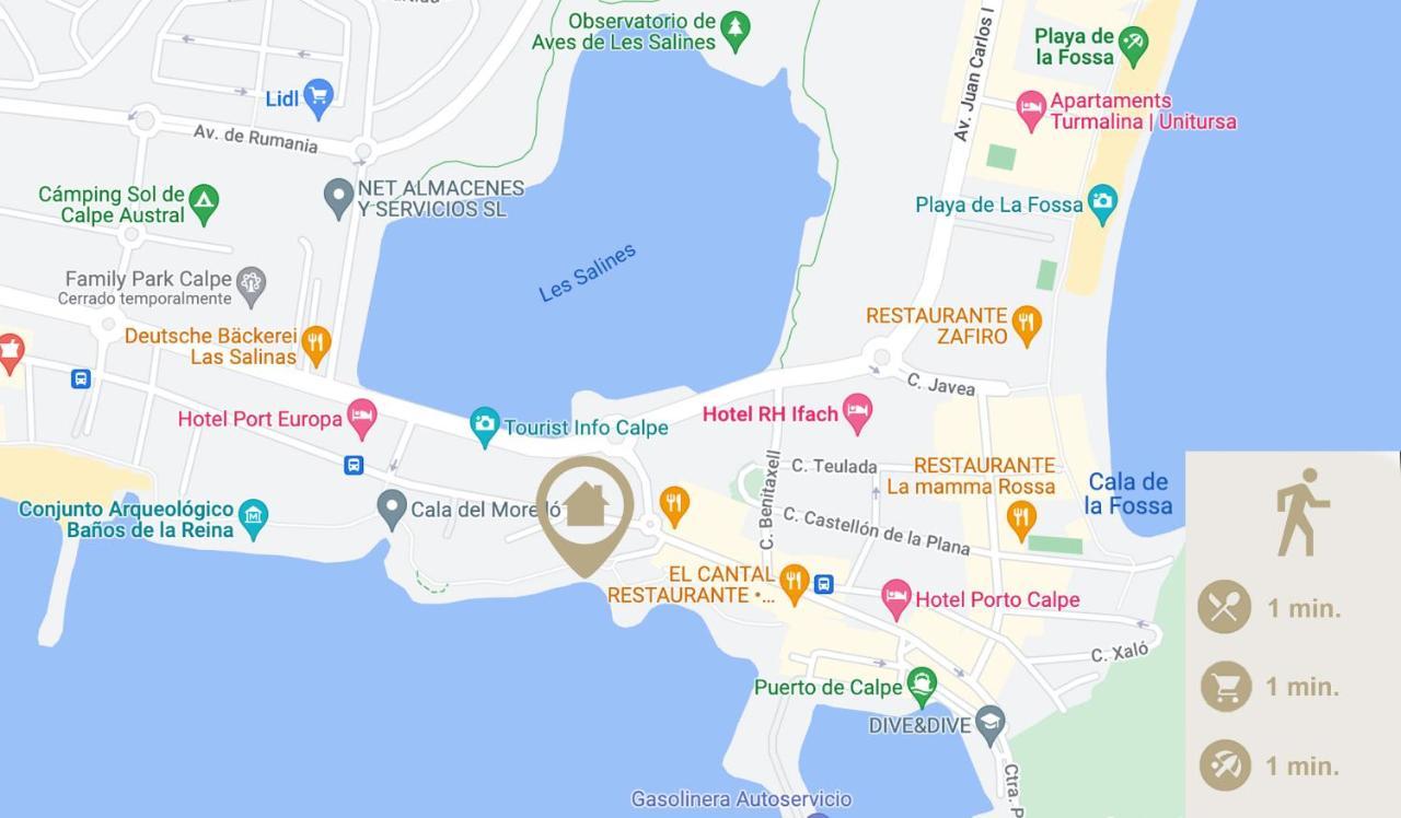 Bernia Al Mar - Costa Carpediem Calpe Kültér fotó